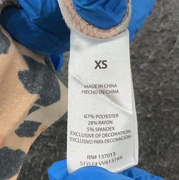 Wildfox Leopard & Star Print Sweatshirt – Size XS - Picture 5 of 5